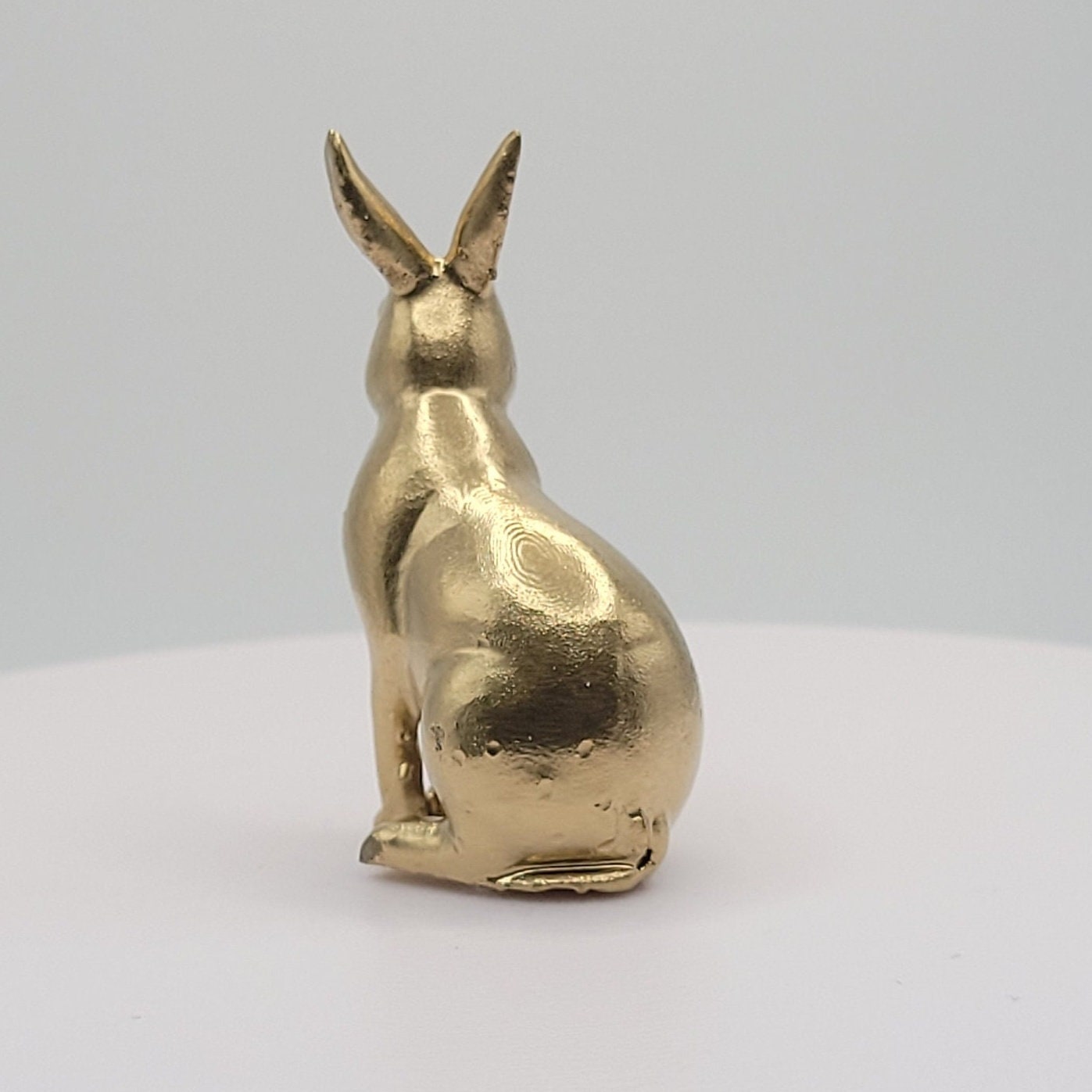 Hare Rabbit Miniature Figurine