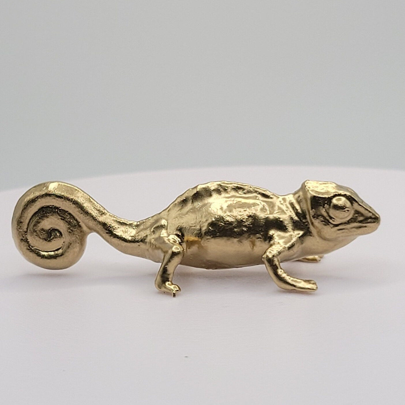Chameleon Miniature Figurine