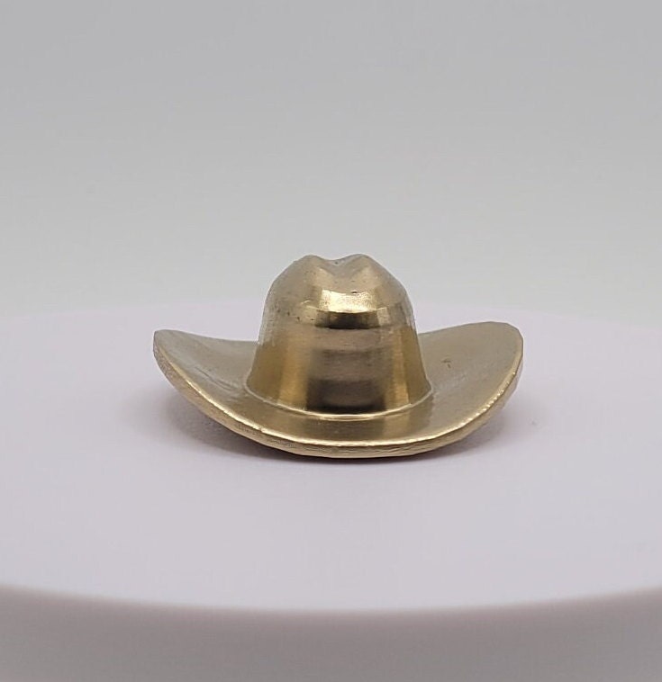 Cowboy Hat Miniature Figurine Decor