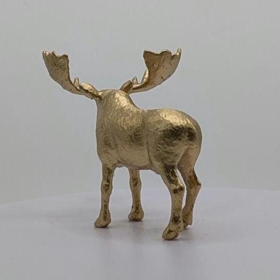 Moose Miniature Figurine