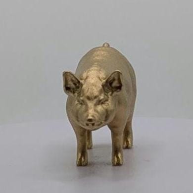 Pig Miniature Figurine