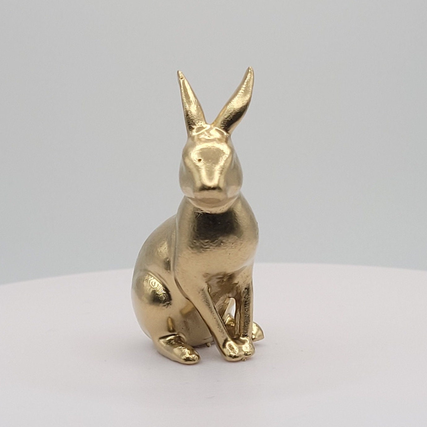 Hare Rabbit Miniature Figurine