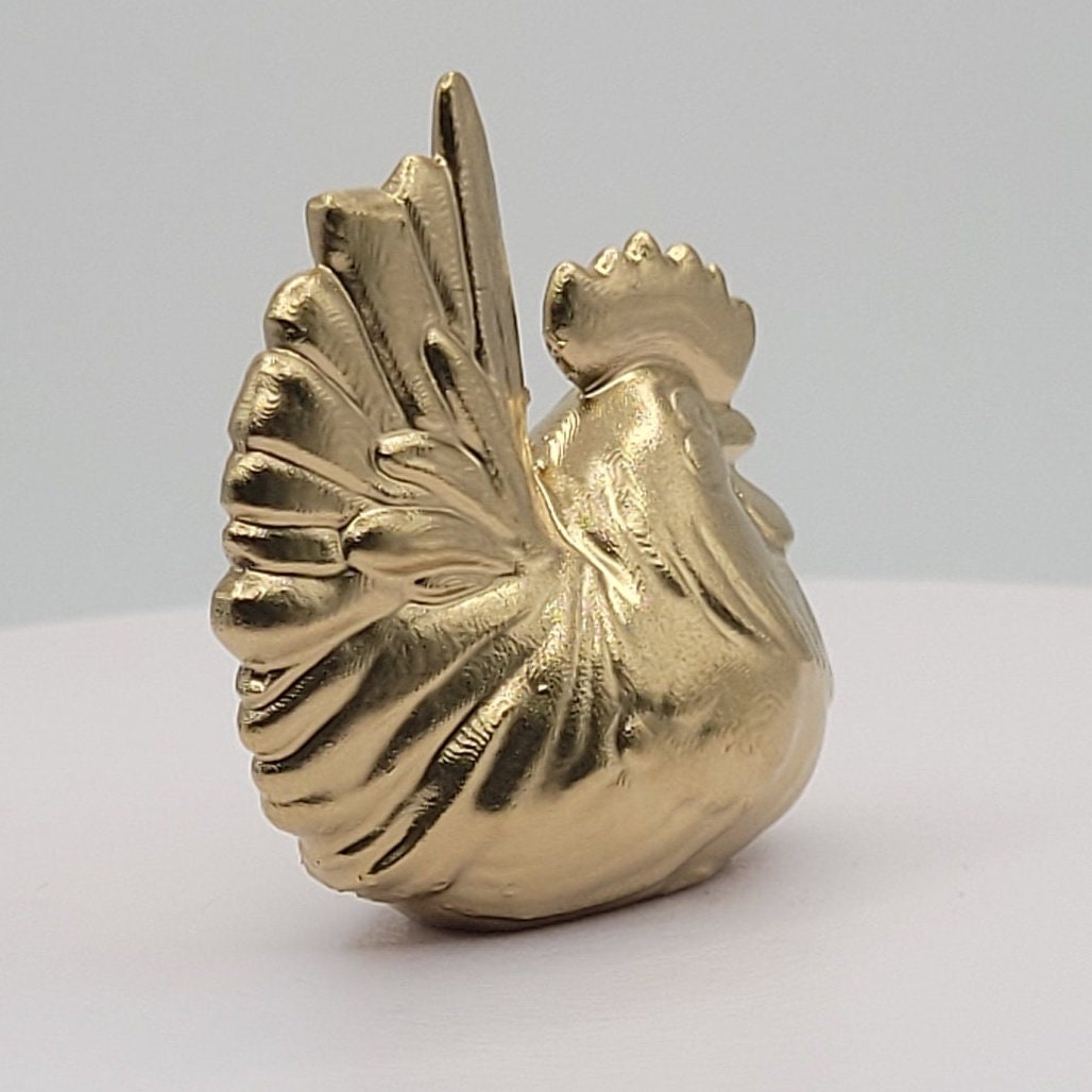 Rooster Chicken Miniature Figurine
