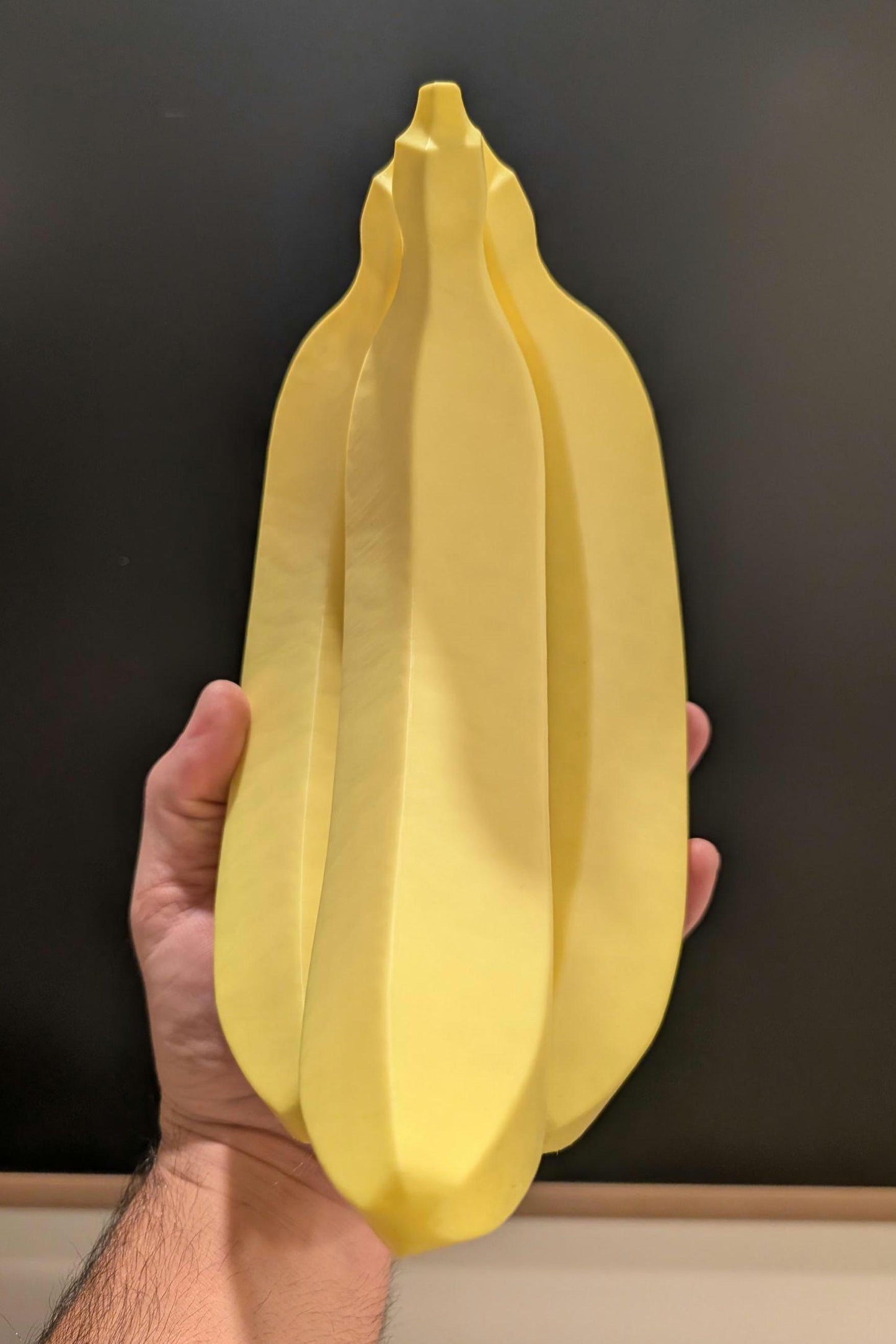 Banana Bunch Gold Figurine Sculpture