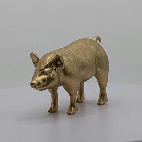 Pig Miniature Figurine