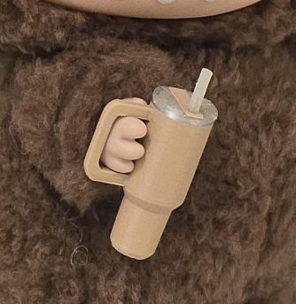 Water Tumbler Accessory for Toy Doll Blind Box