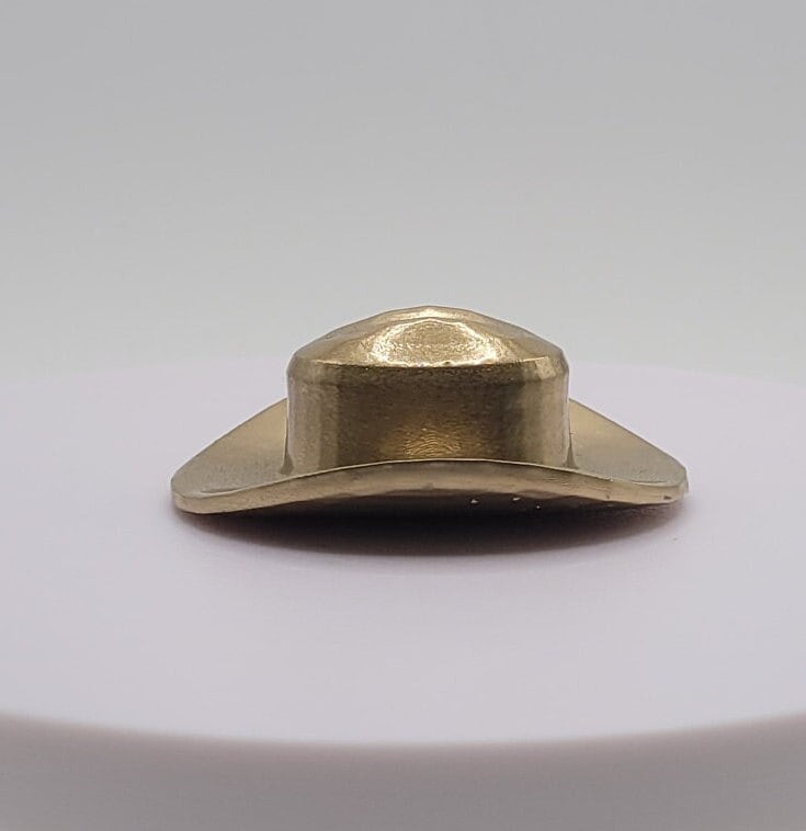 Cowboy Hat Miniature Figurine Decor