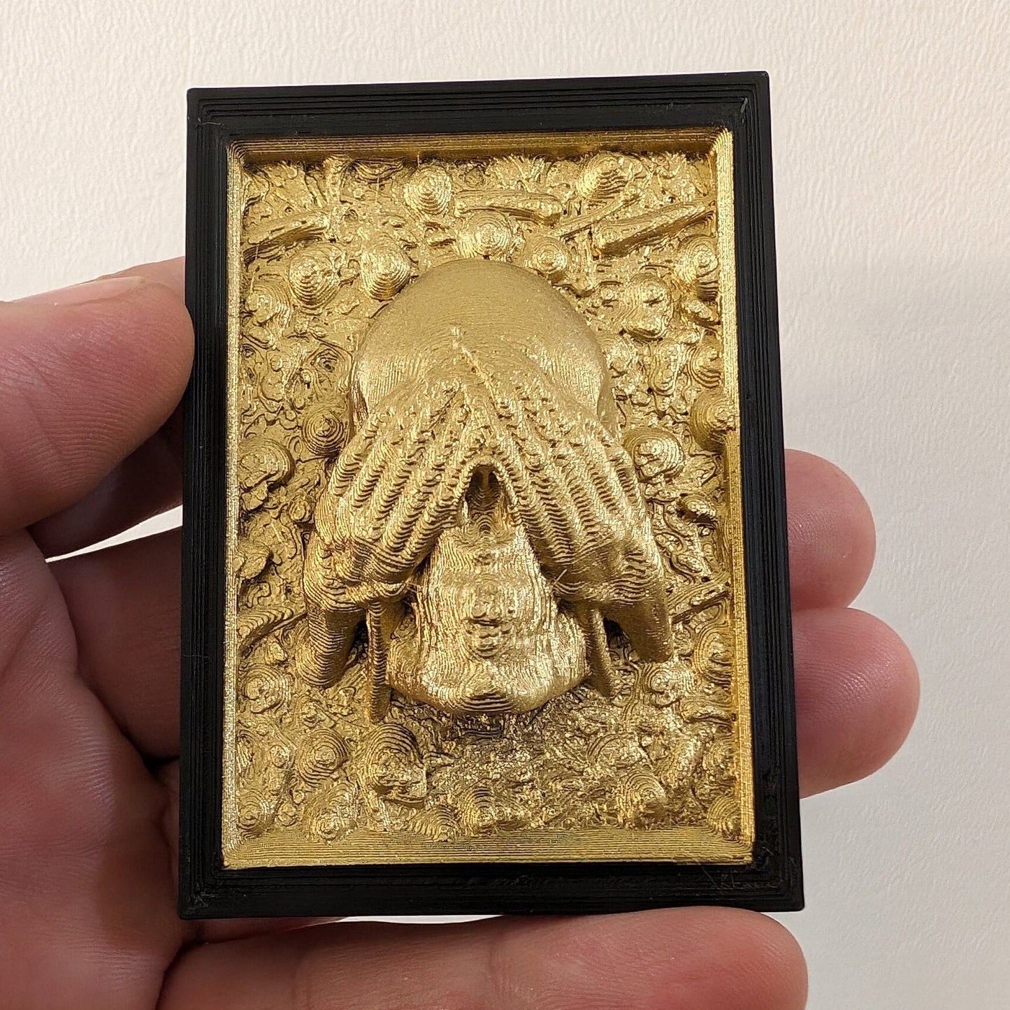Three Wise Skulls Memento Mori Decor