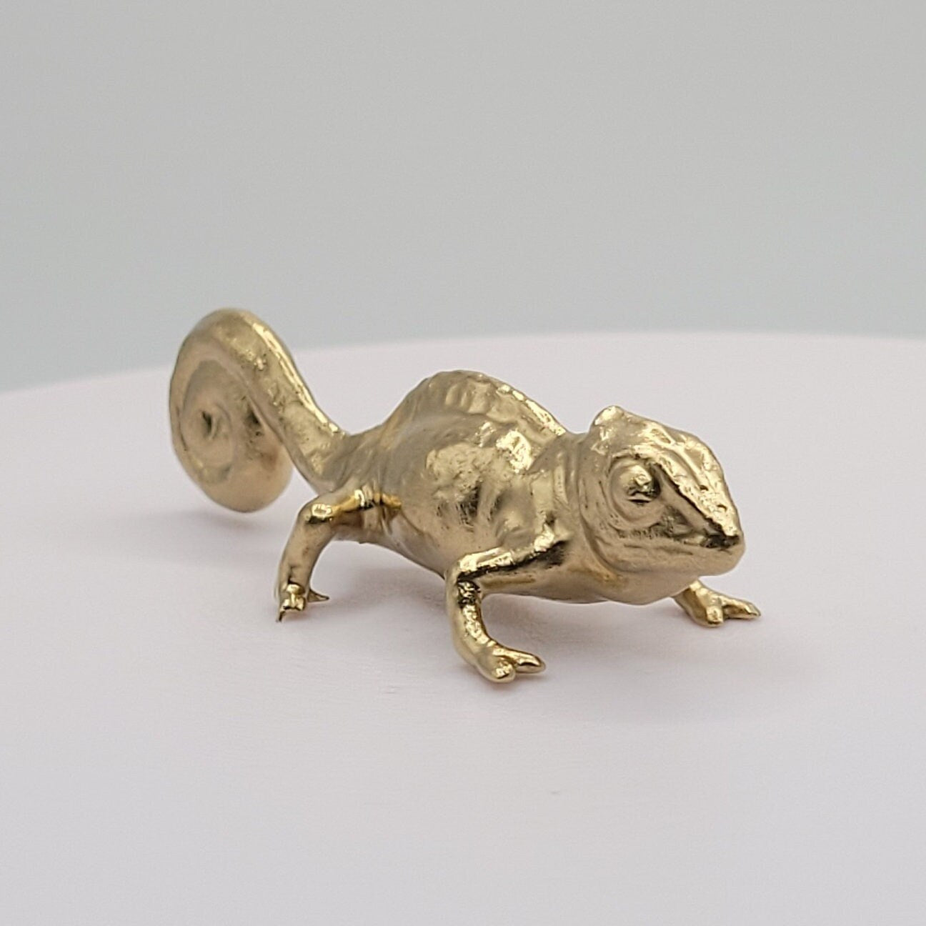 Chameleon Miniature Figurine