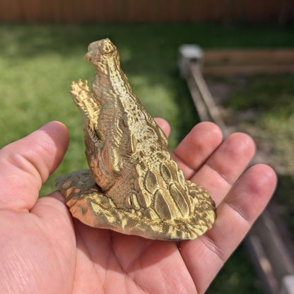 Crocodile Attack Figurine