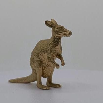 Kangaroo Miniature Figurine