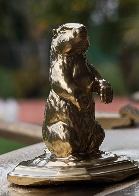 Groundhog Figurine Miniature