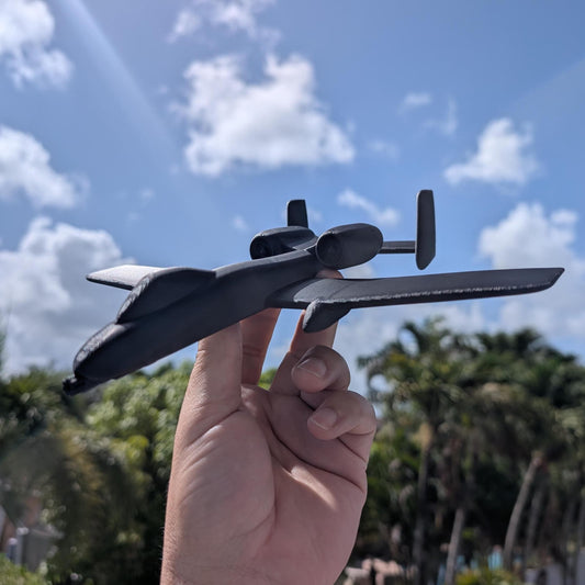 A10 Warthog Airplane 3D Printed Plane Fighter Jet A-10 Thunderbolt II 2