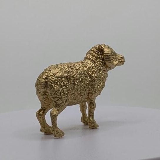 Sheep Miniature Figurine