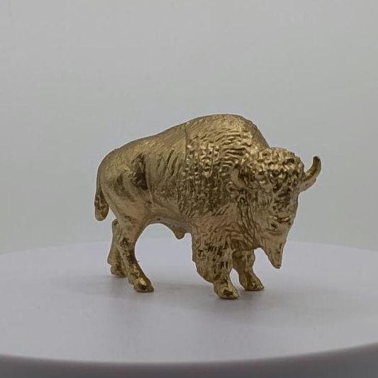 Bison Miniature Figurine