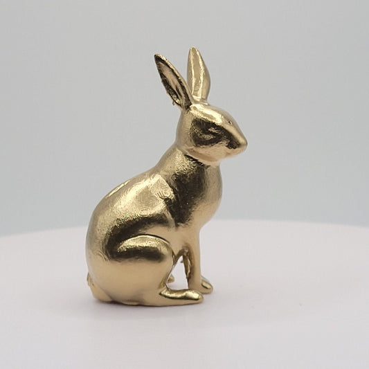 Hare Rabbit Miniature Figurine