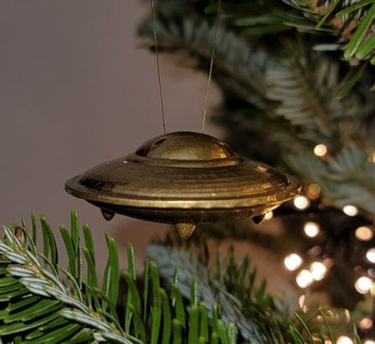 UFO Ornament Christmas Ornament