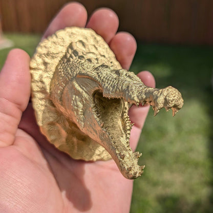 Crocodile Attack Figurine