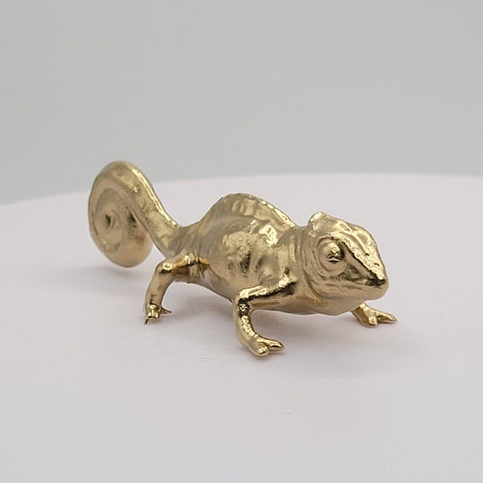 Chameleon Miniature Figurine