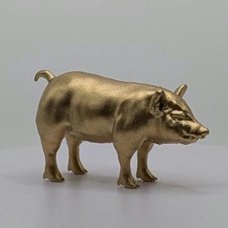Pig Miniature Figurine