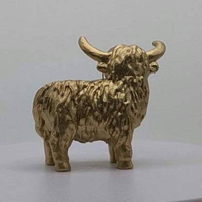 Highland Cow Figurine